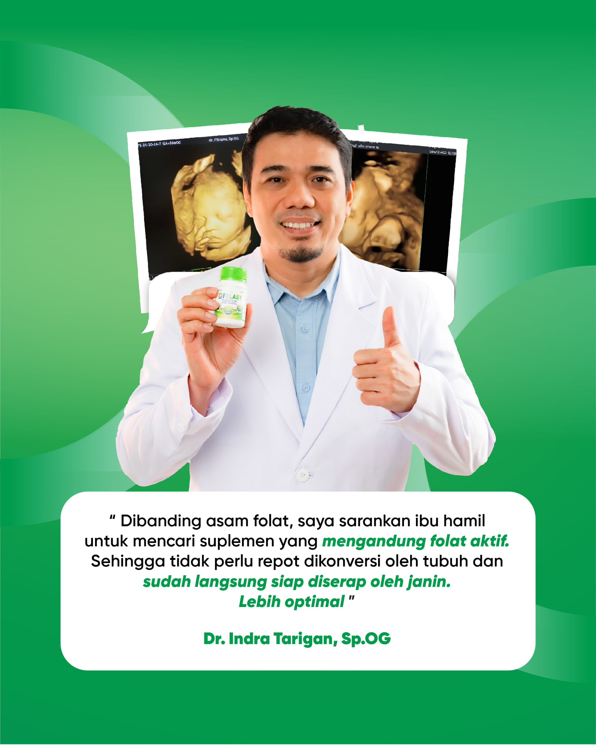 folasy direkomendasikan oleh dokter obgyn